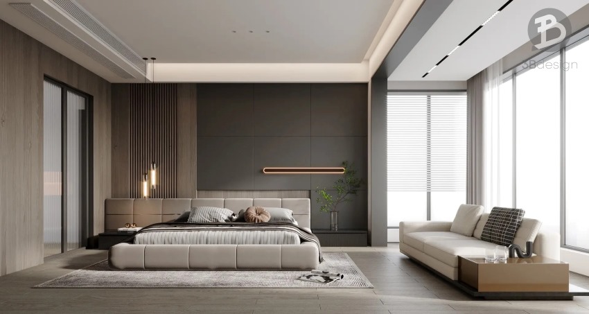 Thiết kế nội thất căn hộ chung cư studio phong cách tối giản