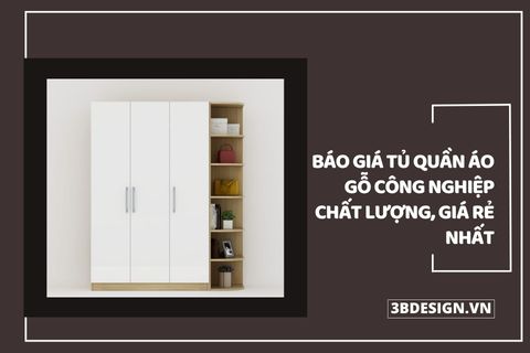 Báo giá tủ quần áo