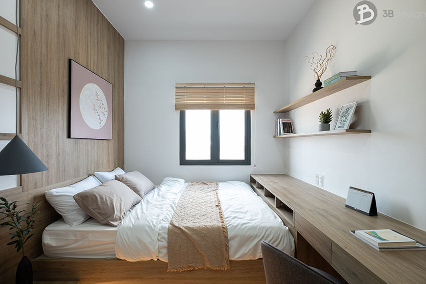 nội thất phòng ngủ tối giản hiện đại