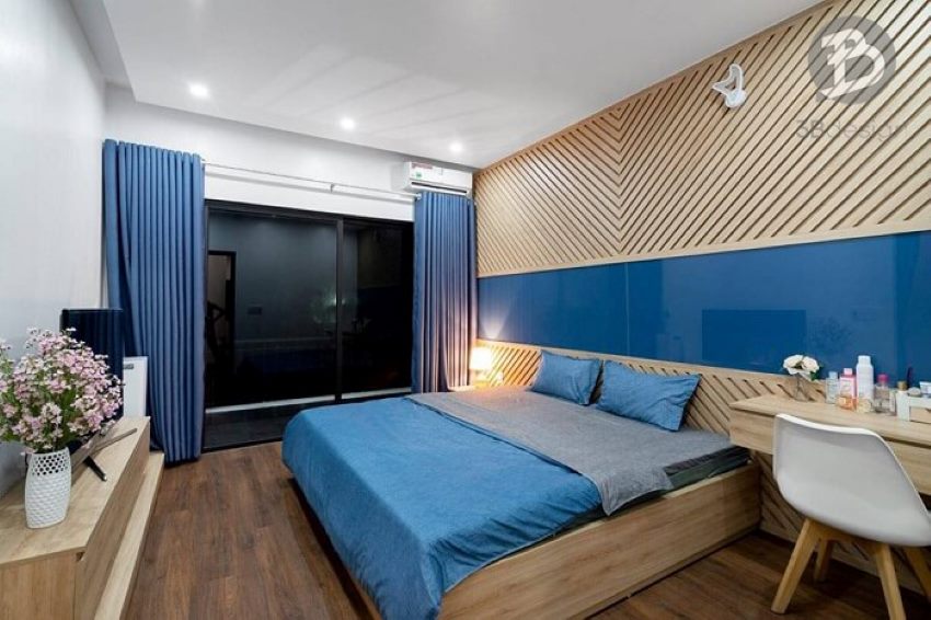 Phòng ngủ bé trai thiết kế đơn giản