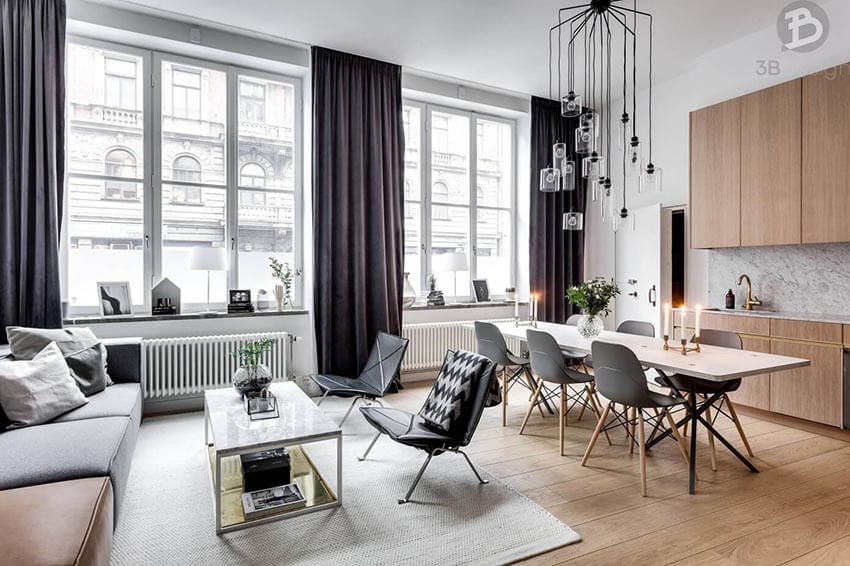 Thiết kế nội thất theo phong cách Scandinavian