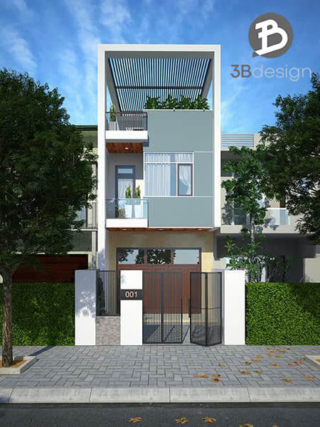 3B Design chuyên thiết kế thi công trọn gói chuyên nghiệp nhà tầng 3 phòng ngủ ưa chuộng nhất