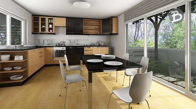 Thiết kế phòng bếp đẹp cũng mang lại giá trị thẩm mỹ cho ngôi nhà của bạn.
