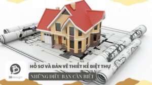 Hồ sơ và bản vẽ thiết kế mặt bằng công năng biệt thự