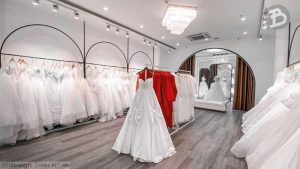 Mẫu thiết kế showroom ảnh viện áo cưới đẹp