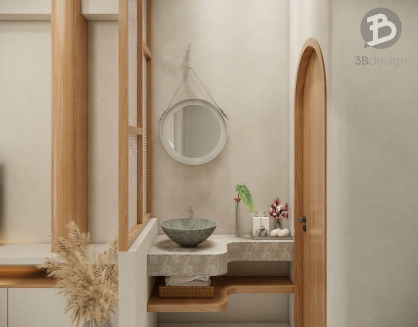Lavabo tầng 1
