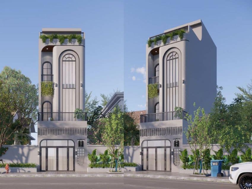 Nhà 40m2 3 tầng đẹp