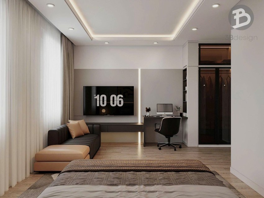 Nội thất phòng ngủ hiện đại