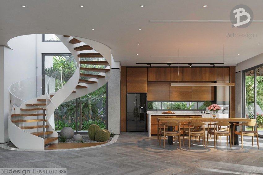 Thiết kế nội thất nhà phố đẹp