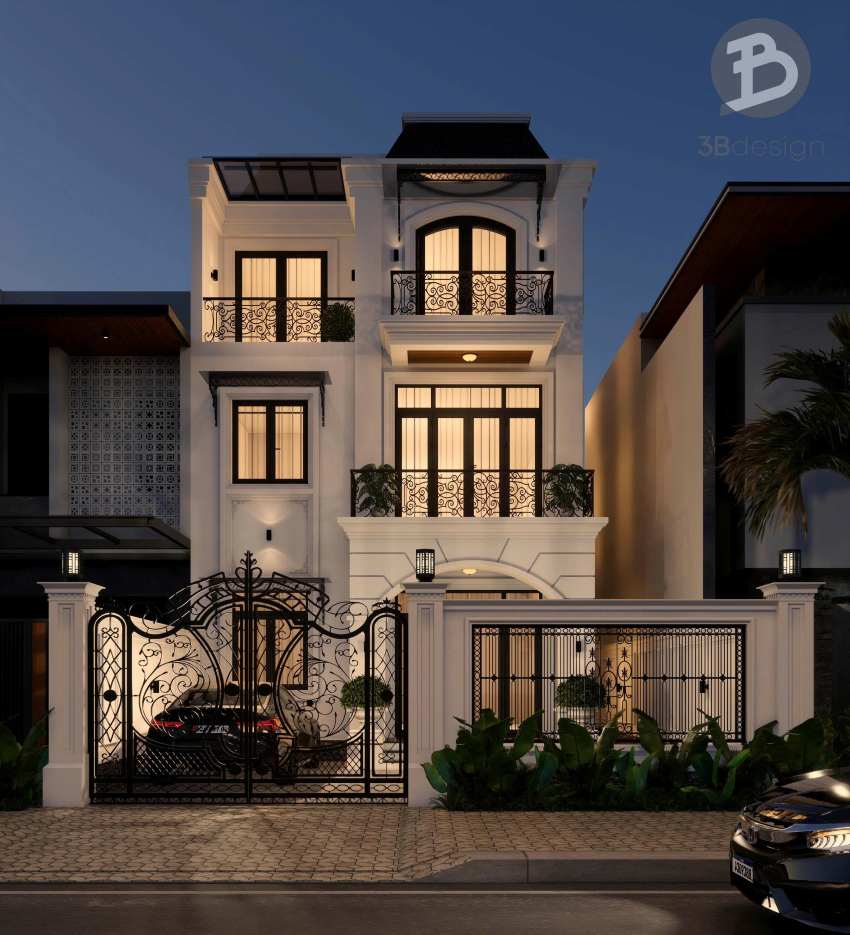 Thiết kế kiến trúc biệt thự