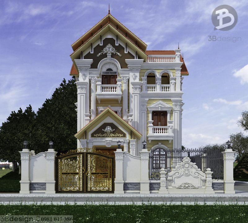 Thiết kế kiến trúc nhà đẹp