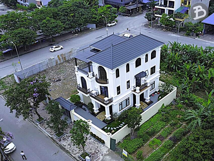 Thiết kế nhà phong cách Indochine đẹp tại Hưng Yên