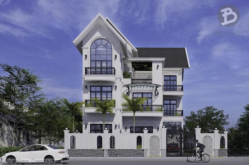 Thiết kế nhà mái Thái sang trọng tinh tế