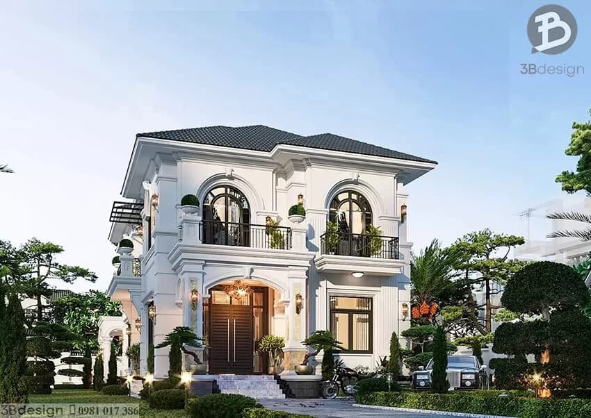 Thiết kế biệt thự nhà vườn tại Hưng Yên