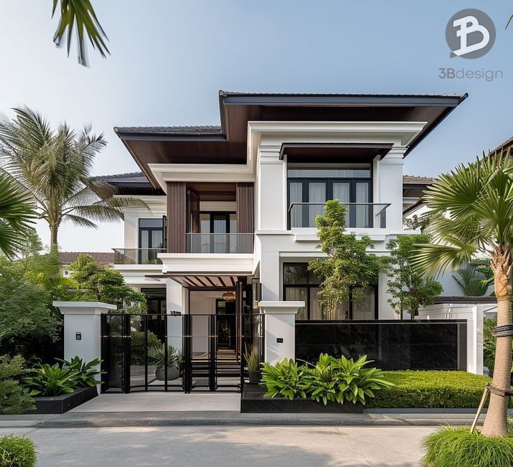 Thiết kế biệt thự hiện đại tại Ninh Bình