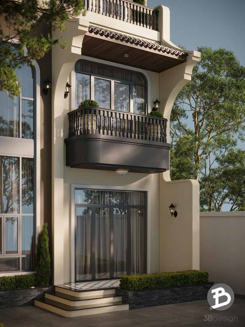 Biệt thự phong cách Đông Dương