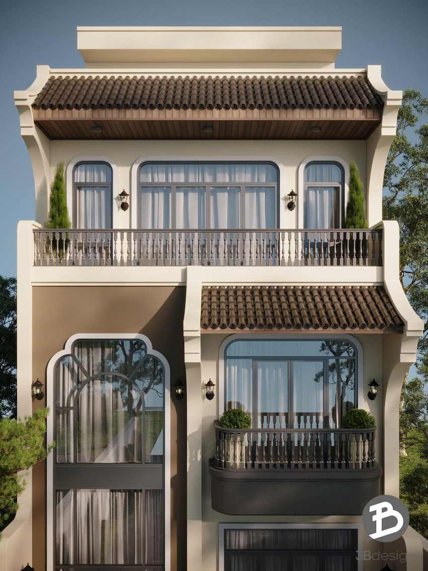 Thiết kế mái đặc trưng