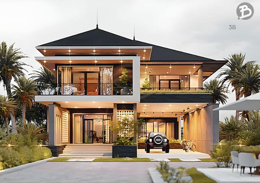 Biệt thự mini 100m2