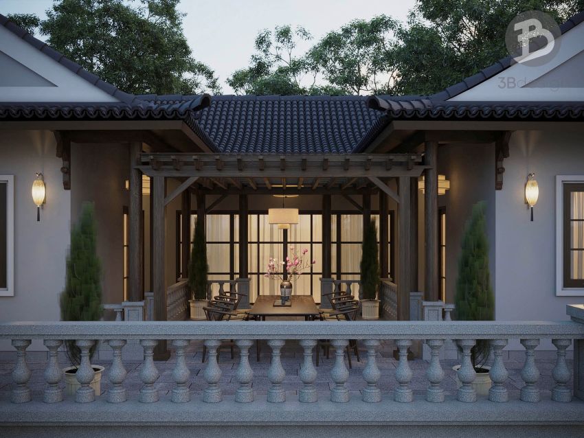 Kiến trúc nhà tam hợp viện